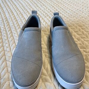 Toms platform slip ons